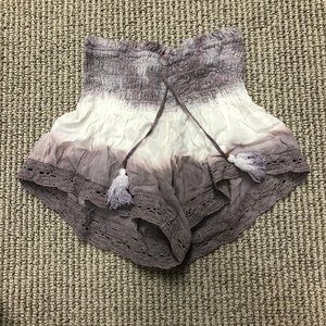 Vintage Havana smocked shorts